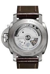 Panerai Luminor Marina 1950 3 Days Automatic Titanio 44Mm Brown Dial Mens Watch Pam00351